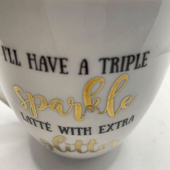 Mary Square "Sparkle with Coffee" Mug - Picture 7 of 7